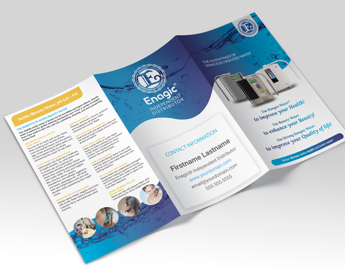 Brochures :: Advantages of Kangen Water Brochure